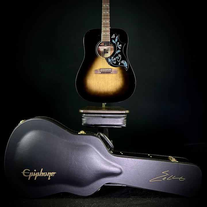 Epiphone Eric Church Hummingbird Dark  - Cobra Burst