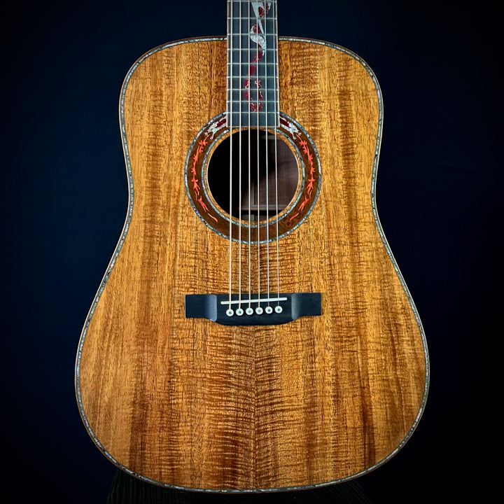 Martin 2017 Red Dragon Custom Figured Koa (CONSIGNMENT)