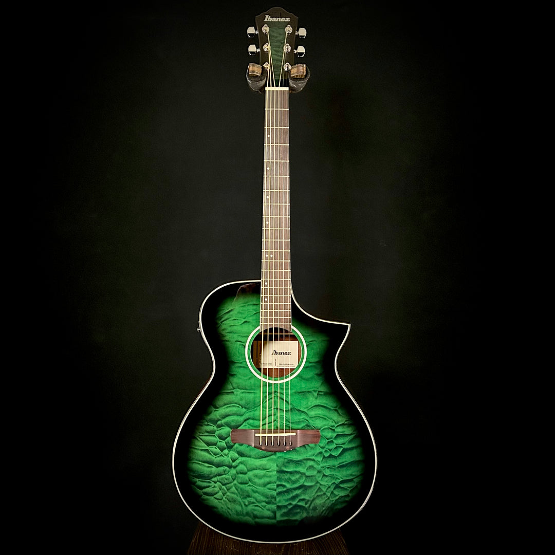Ibanez AEWC16QA -Trans Emerald Burst