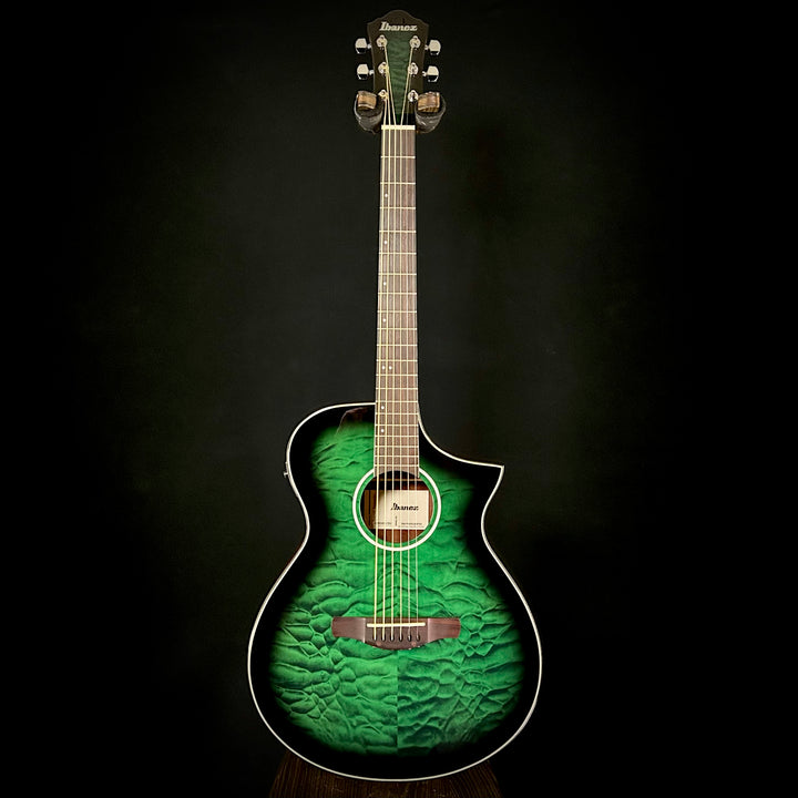 Ibanez AEWC16QA -Trans Emerald Burst