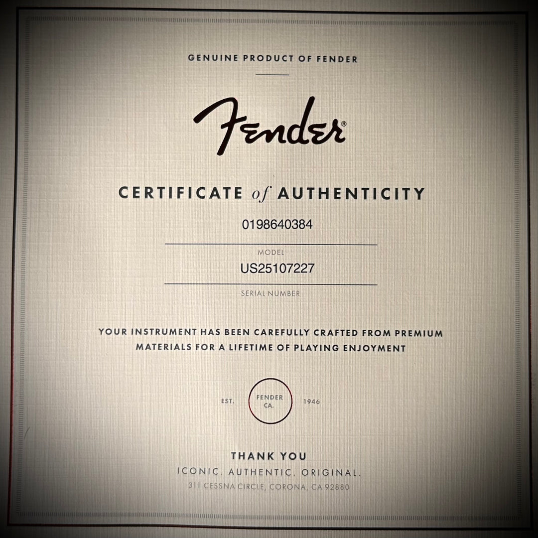 Fender American Professional Classic Jazz Bass