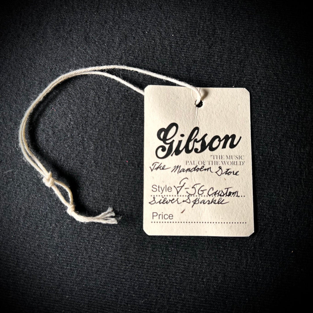 Gibson F-5G - Silver Sparkle Gloss