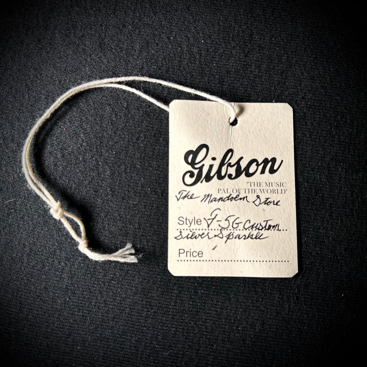 Gibson F-5G - Silver Sparkle Gloss