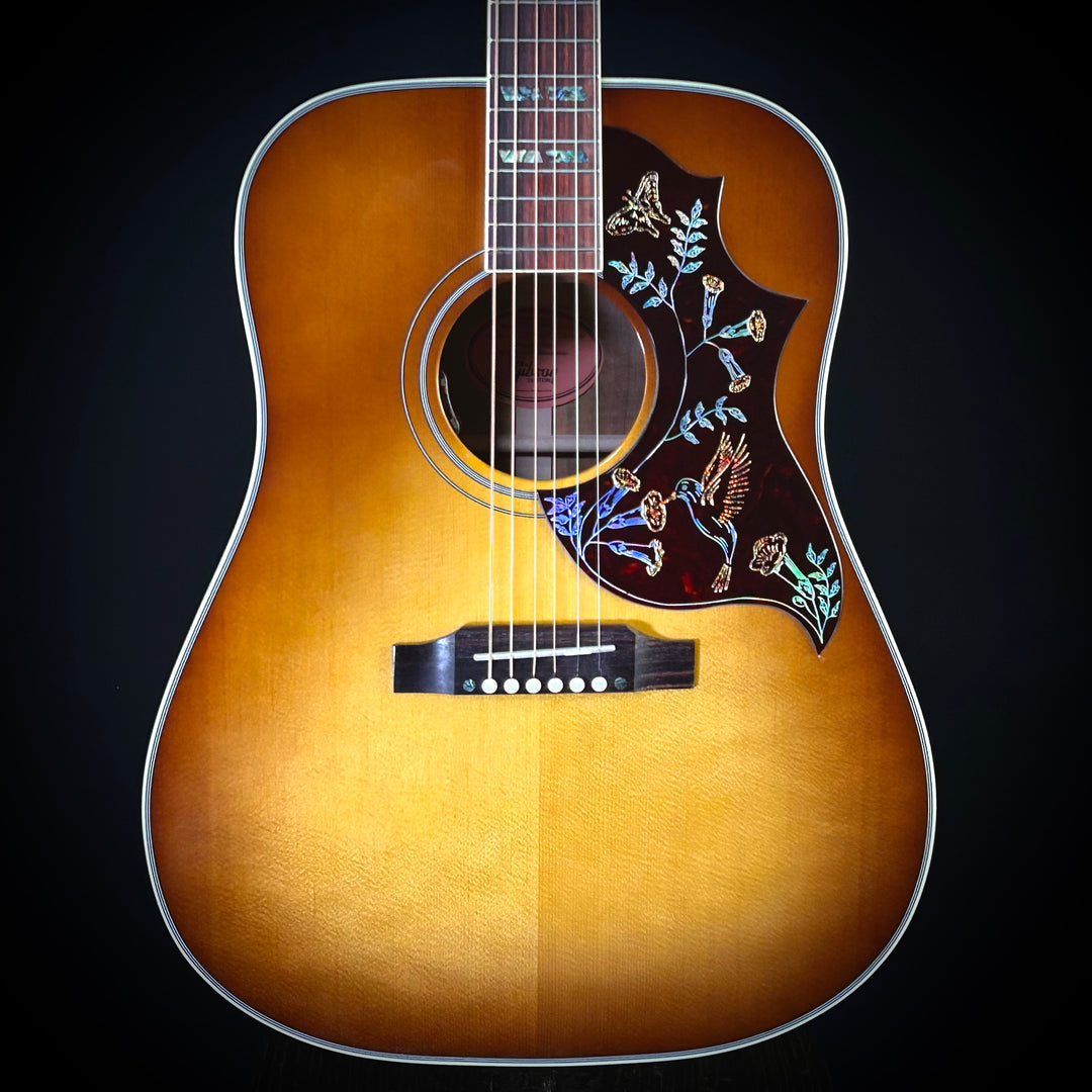 Gibson Hummingbird Elegant KOA - Honey Burst