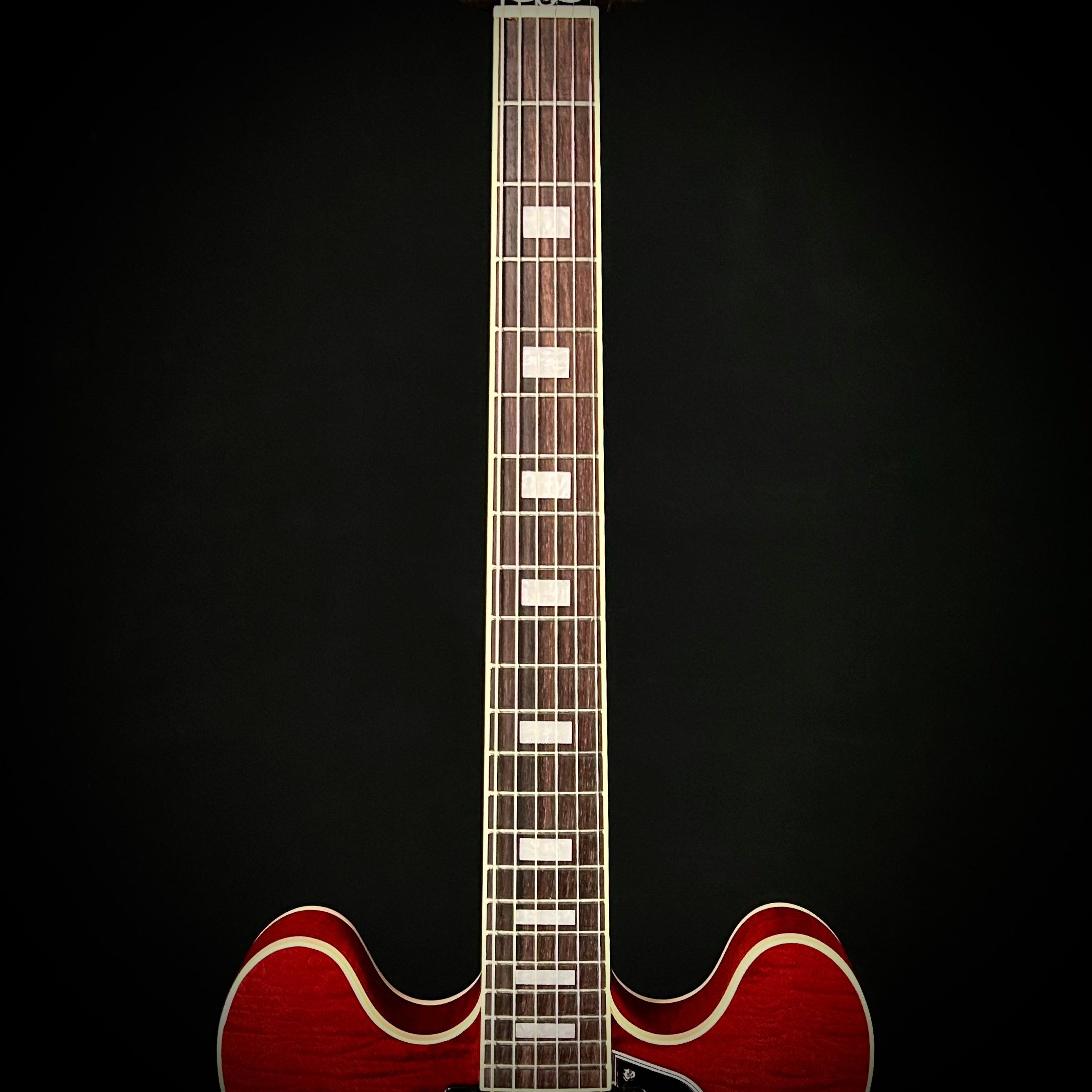 時値Gibson ES-335 Cherry red ギブソン ブロックインレイ Gibson ES-335 Figured – Music Villa MT