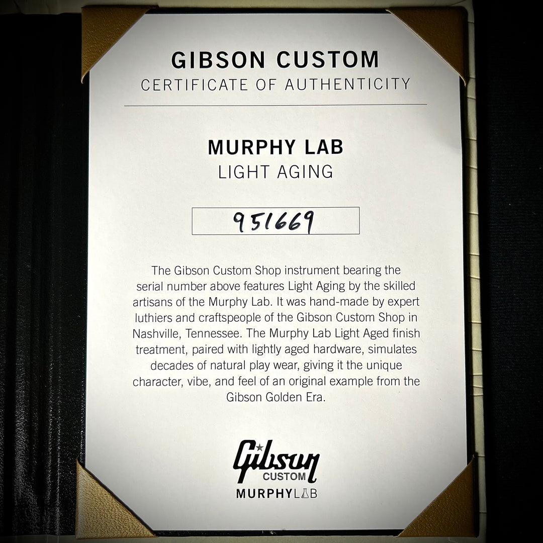Gibson Custom 1959 Limited Les Paul Standard Murphy Lab Light Aged