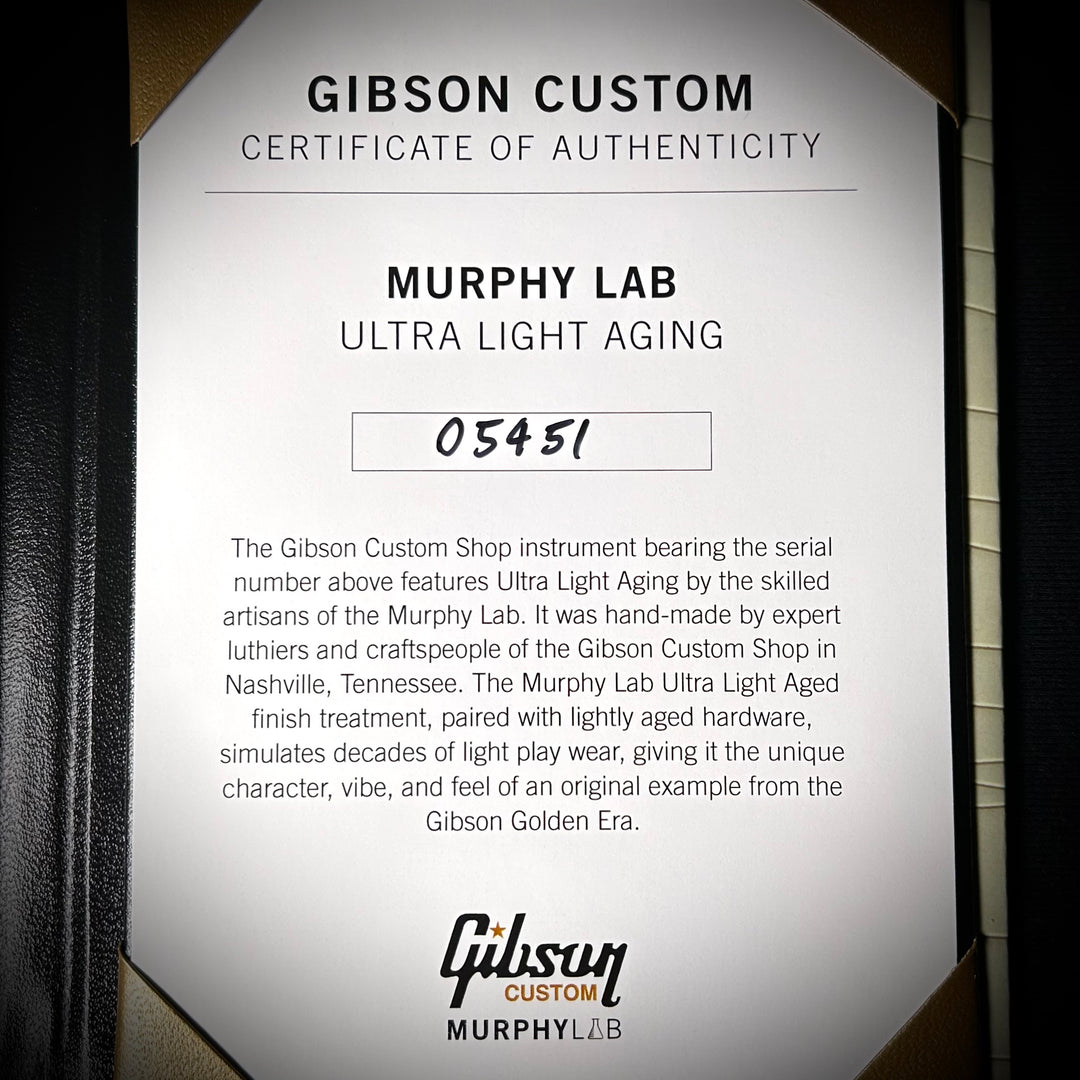 Gibson Custom Shop 1960 Les Paul Standard | Murphy Lab Ultra Light Aged