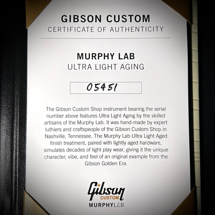 Gibson Custom Shop 1960 Les Paul Standard | Murphy Lab Ultra Light Aged