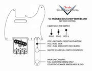 Fender Custom Shop Limited Edition Blackguard Thinline Telecaster Relic