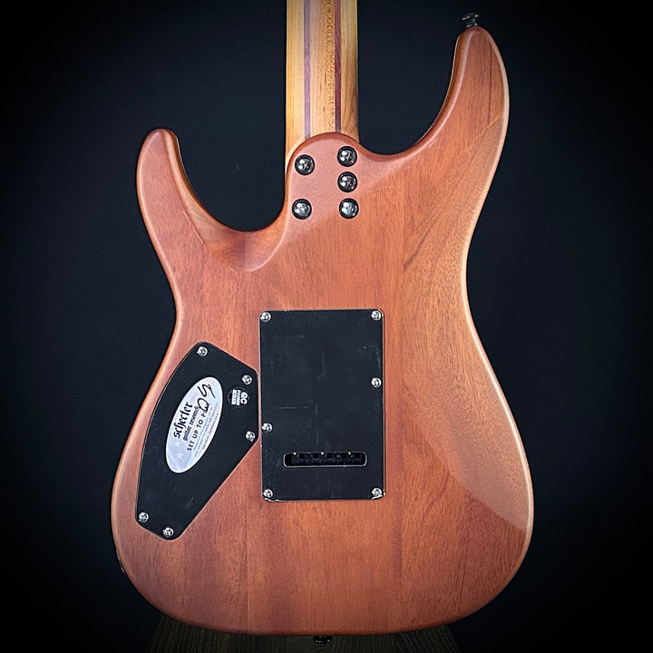 Schecter C-1 Exotic - Spalted Maple