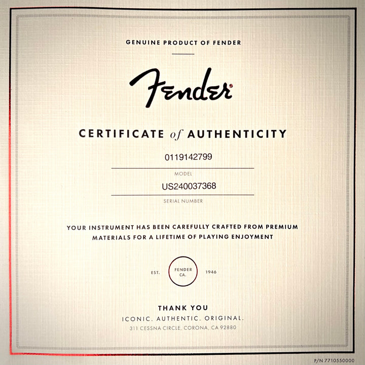 Fender American Ultra II Stratocaster