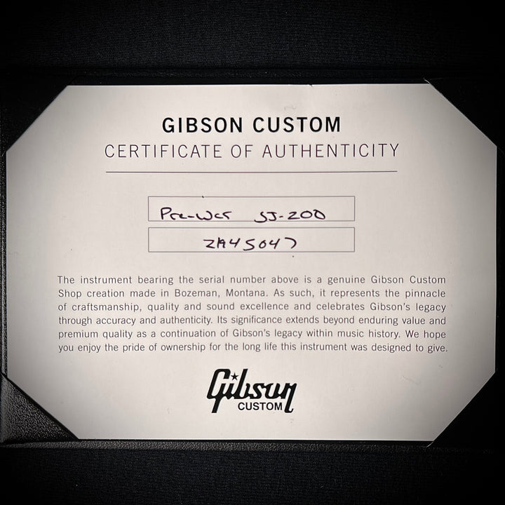 Gibson Pre-War SJ-200 -  Rosewood