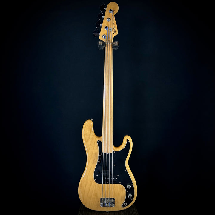 Vintage 1977 Fender Fretless Precision Bass