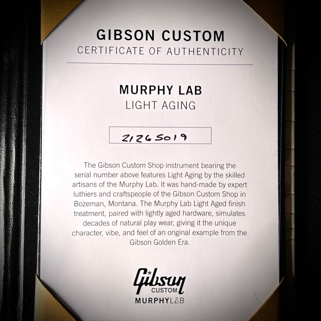 1963 Dove Murphy Lab Light Aged - Dark Natural