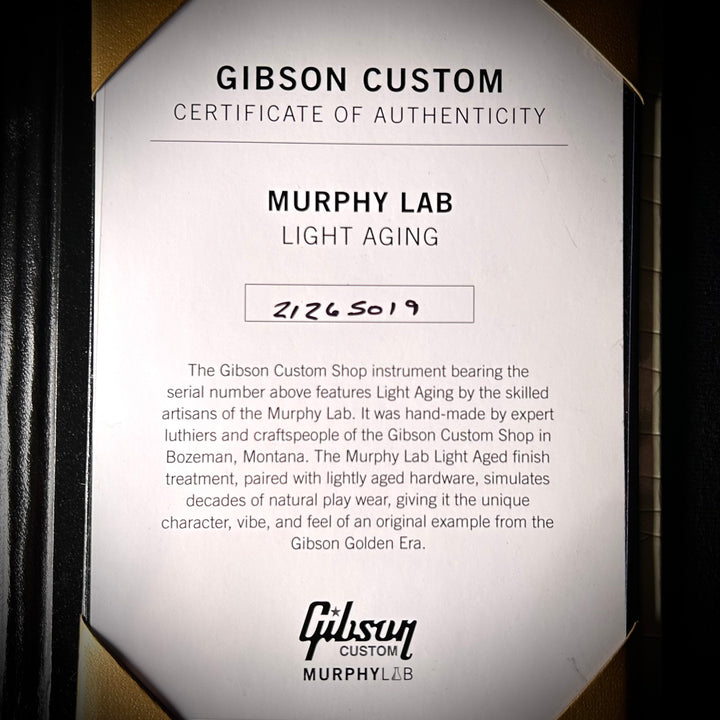 1963 Dove Murphy Lab Light Aged - Dark Natural