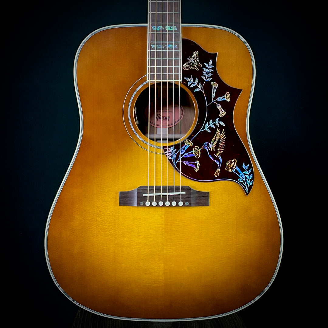 Gibson Hummingbird Elegant KOA - Honey Burst
