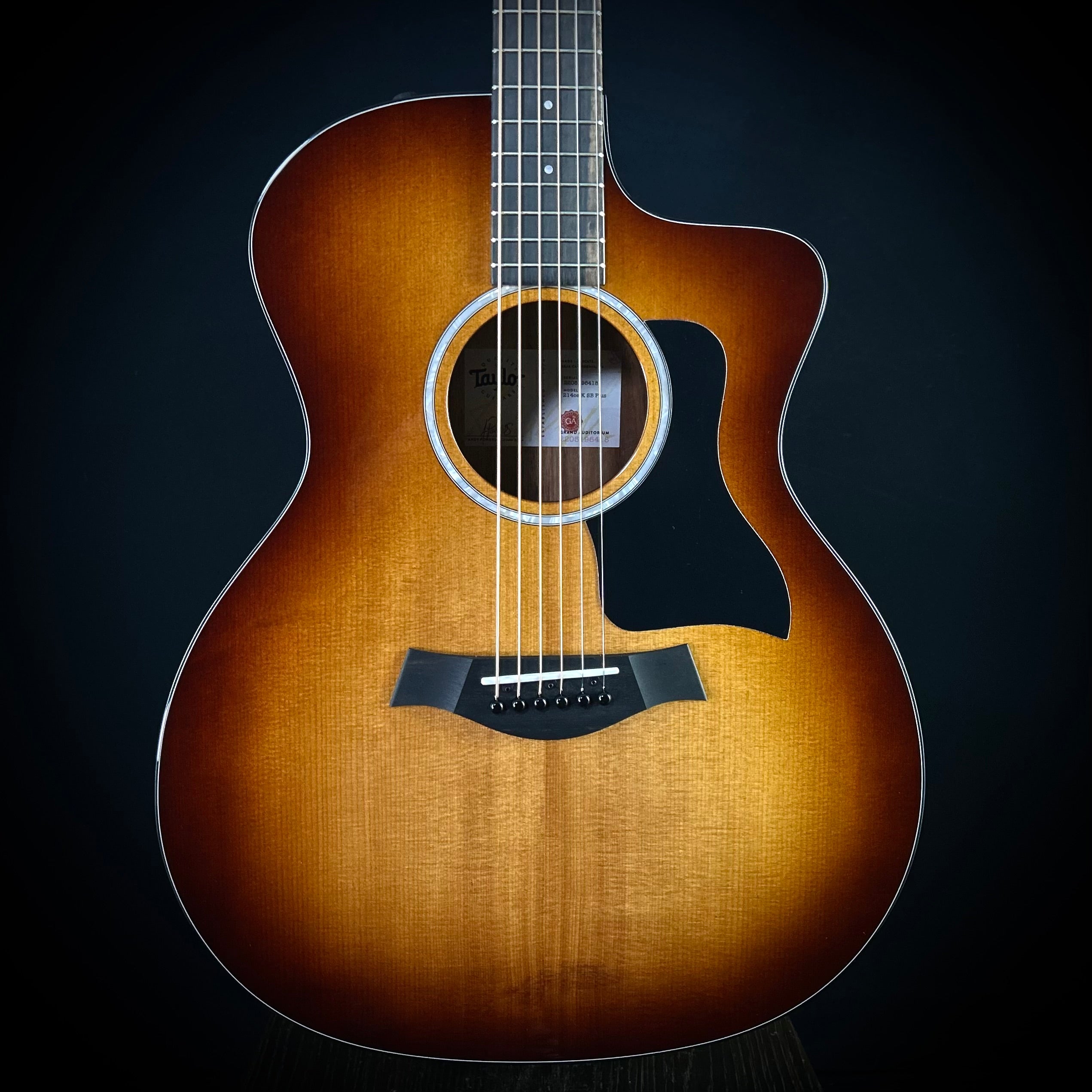 Taylor 214CE-K Sunburst Plus – Music Villa MT