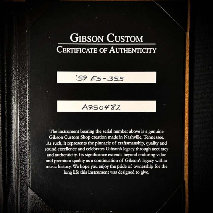 Gibson Custom 1959 ES-355 Reissue