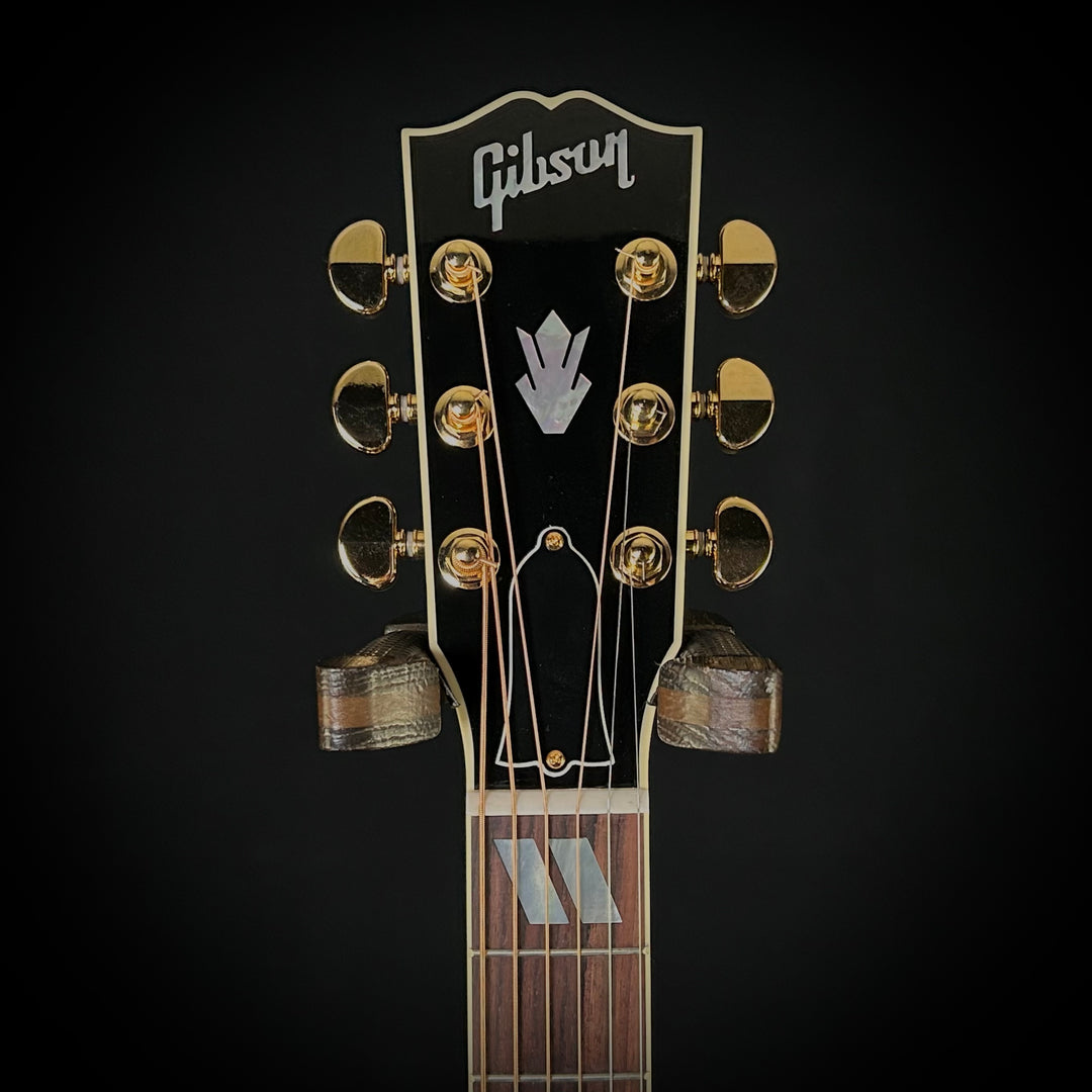 Gibson MV Custom J-185 EC - Trans Black