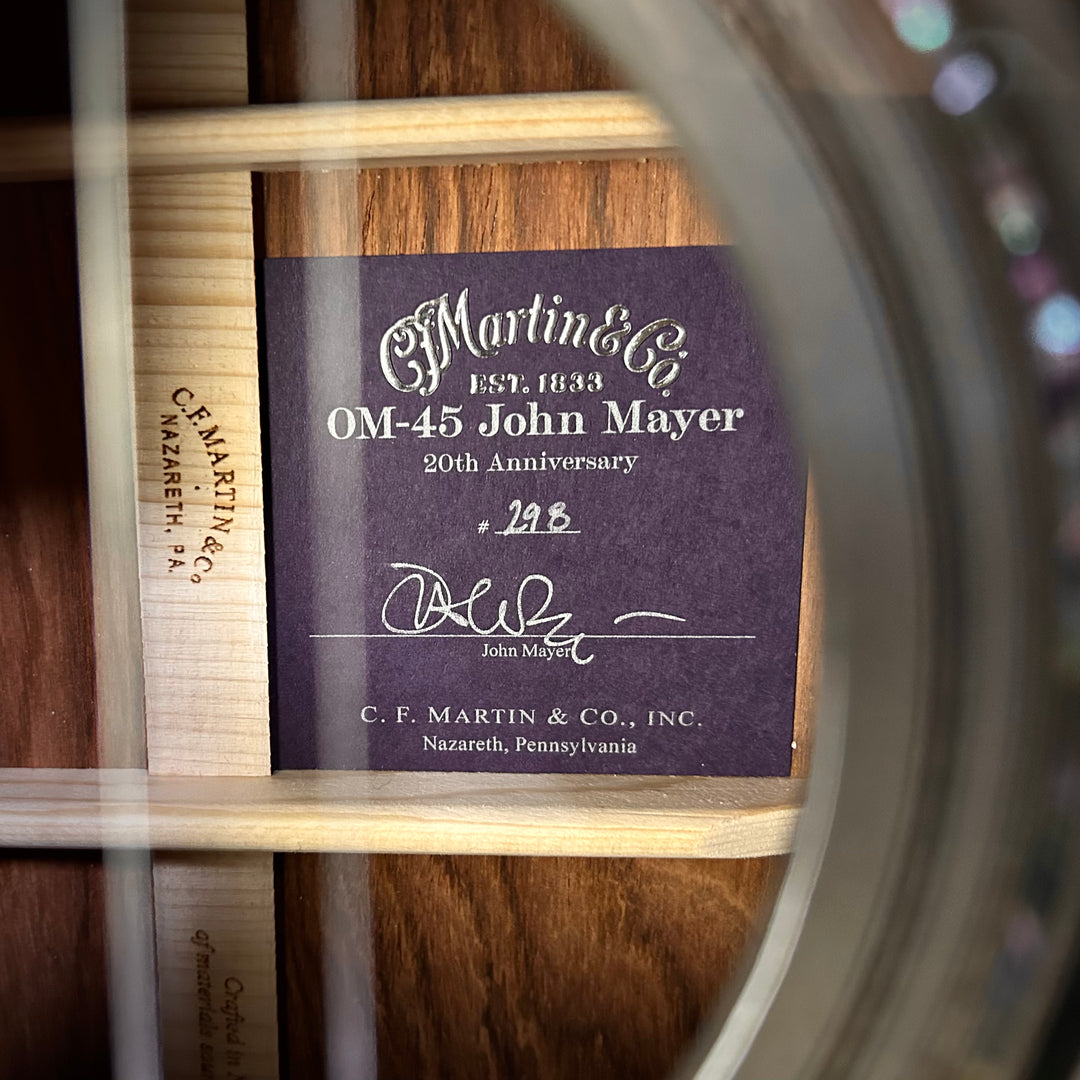 Martin OM-45 John Mayer 20th Anniversary