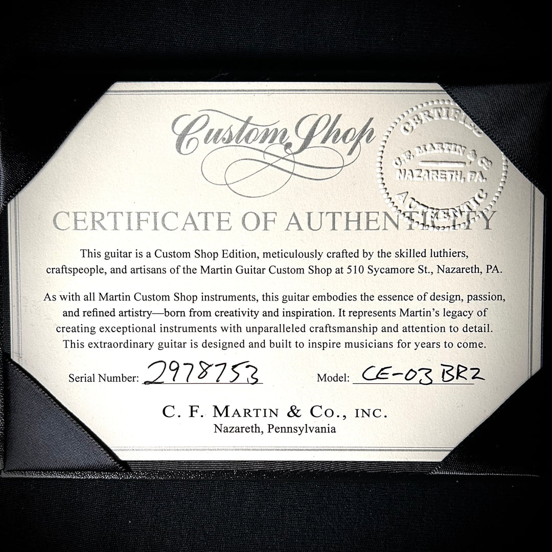 Martin Custom Shop D-28 Authentic Stage 1 Aged - Brazilian Rosewood