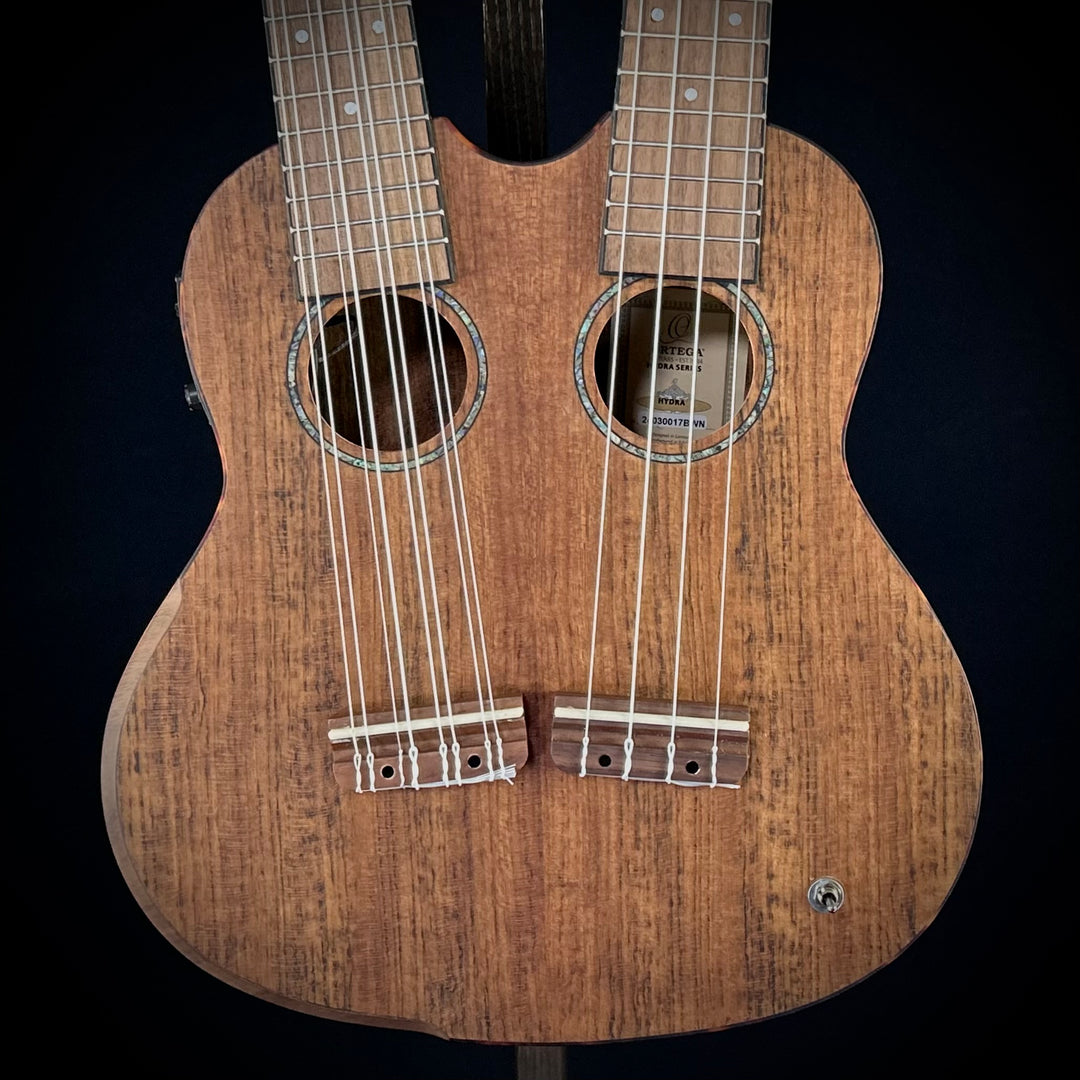 Ortega Hydra Double Neck Uke