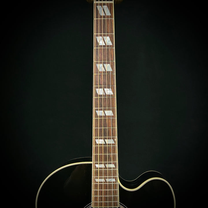 Gibson MV Custom J-185 EC - Trans Black
