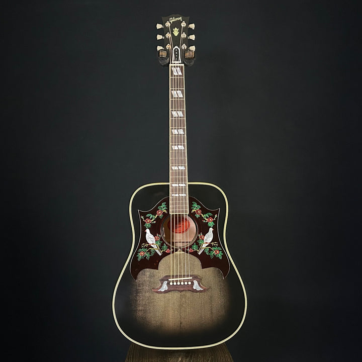 Gibson Dove Quilt Double Pickguard - Trans Ebony