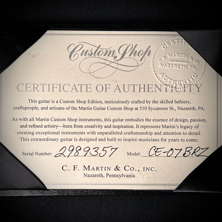 Martin Custom Shop 000-28 Authentic Stage 1 Aged - Brazilian Rosewood