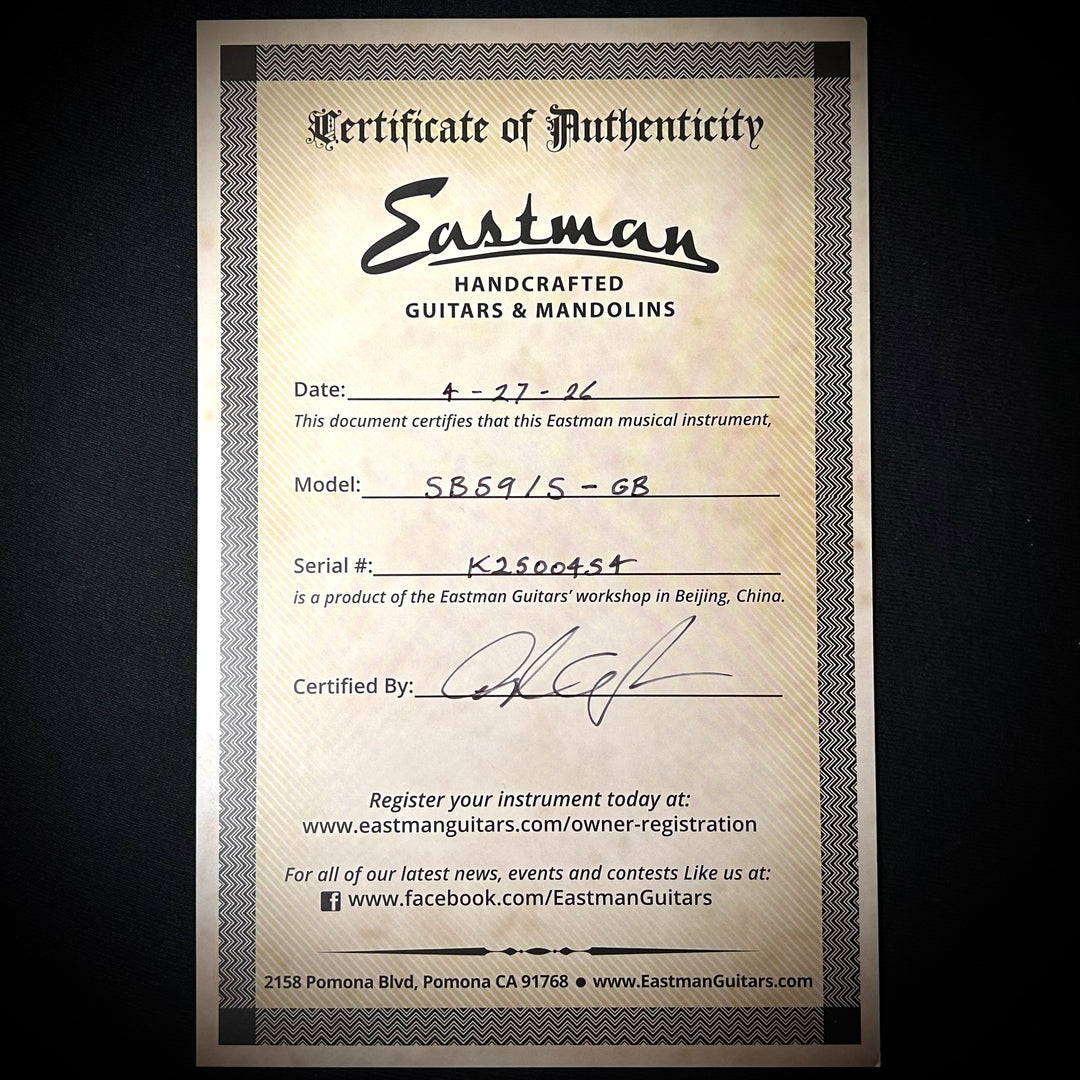 Eastman SB59/S-GB