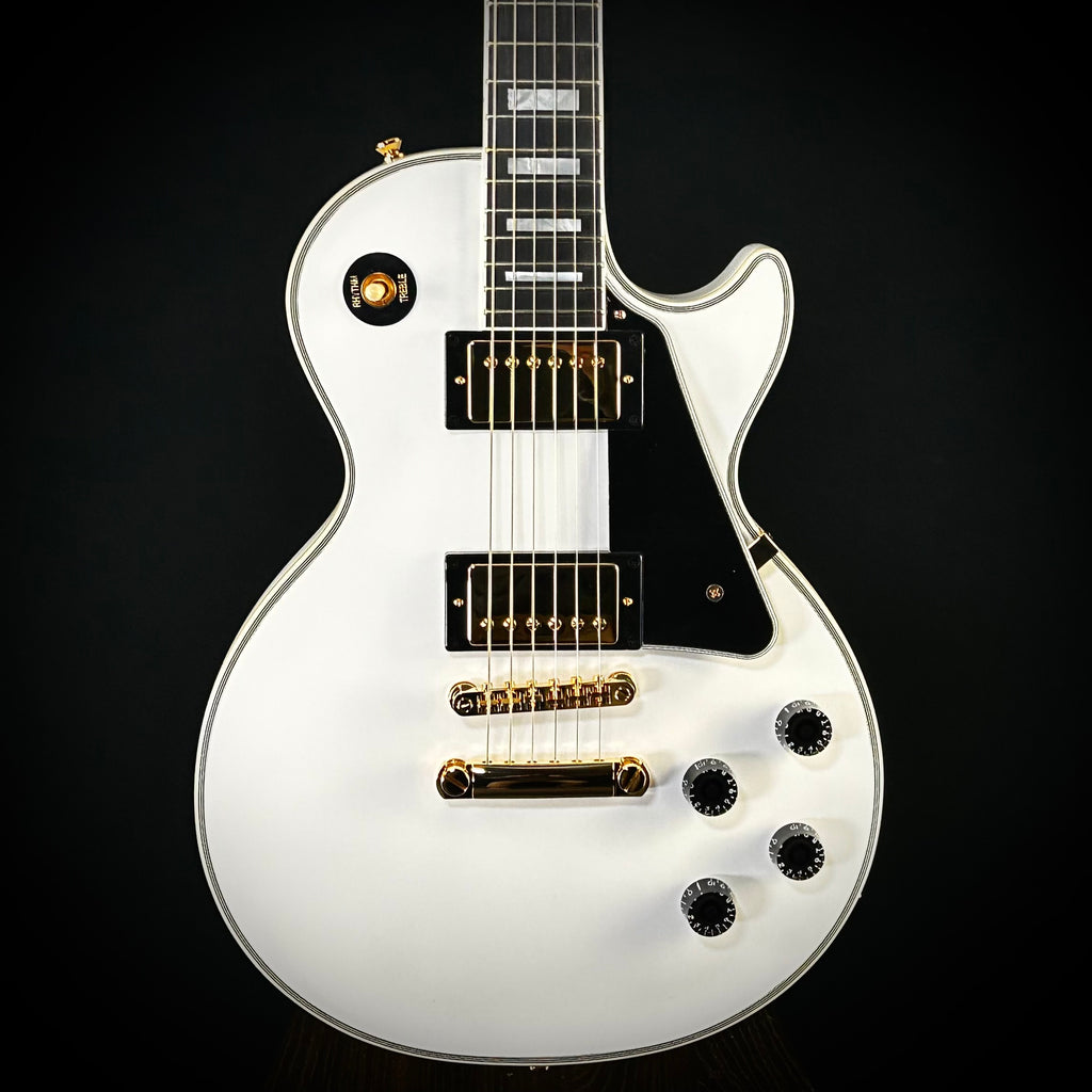 【超美品】Epiphone Les Paul Custom White IBG Epiphone IBGC Les Paul Custom – Music Villa MT