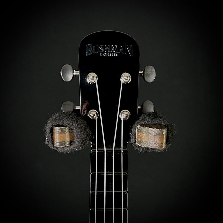 Bushman Carbon Fiber Uke w/PU - Black