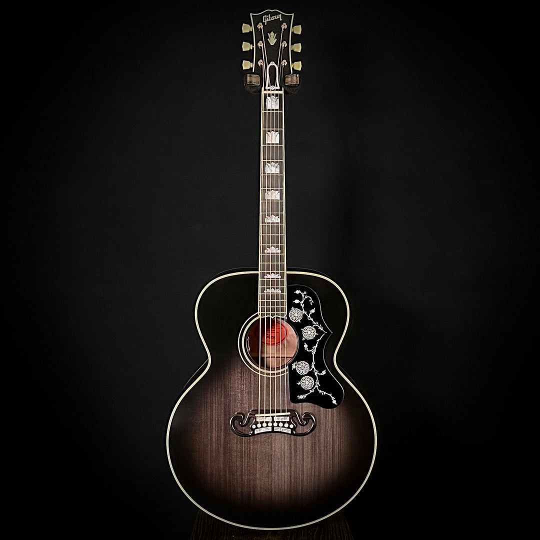 Gibson MV Custom SJ-200 Quilted Maple - Trans Black