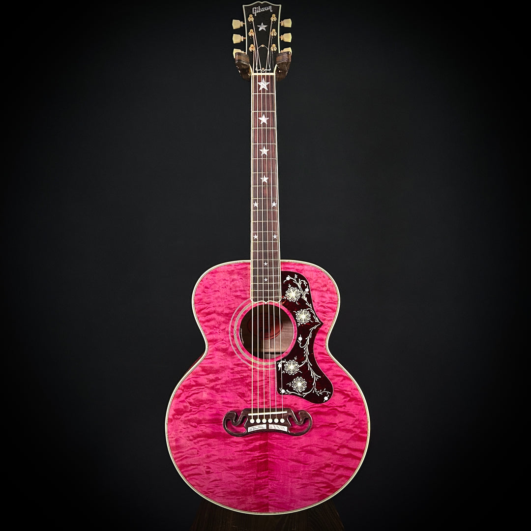 Gibson MV Custom Parlor SJ-200 - Trans Pink