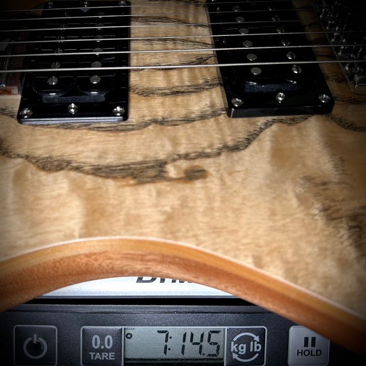 PRS SE Exotic Custom 24 Swamp Ash Burl