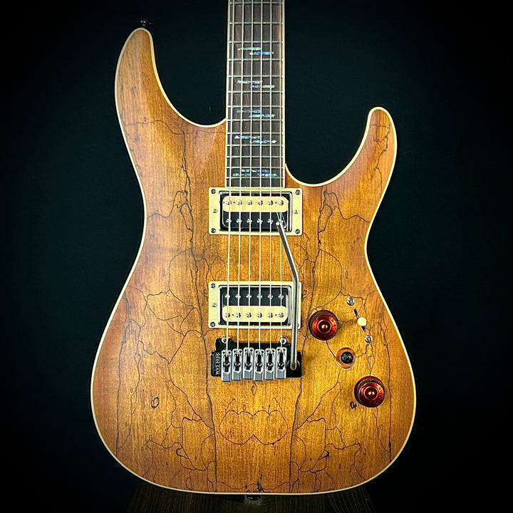 Schecter C-1 Exotic - Spalted Maple