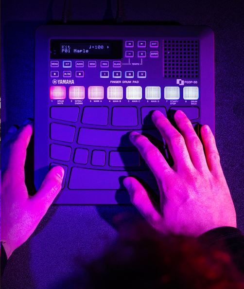 DTM・DAW Yamaha finger drum pad FGDP-50 FGDP-50 Finger Drum Pad Videos - Yamaha USA