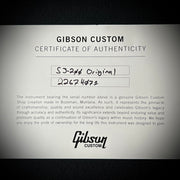 Gibson MV Custom SJ-200 Quilted Maple - Trans Black