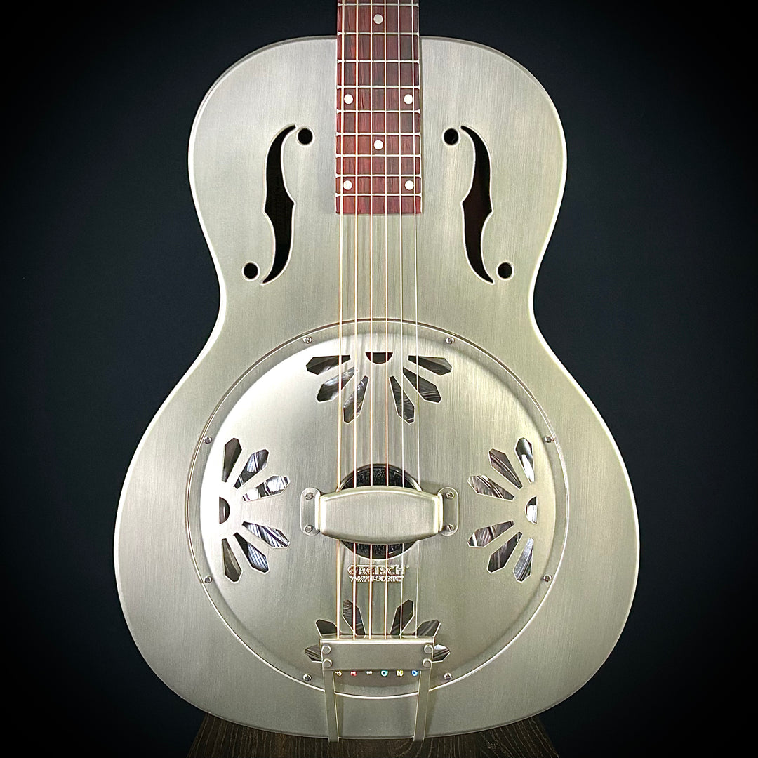 Gretsch G9201 Honey Dipper™ Round-Neck Brass Body Resonator Guitar Gretsch G9201 Honey Dipper™ Round-Neck Brass Body Resonator Guitar
