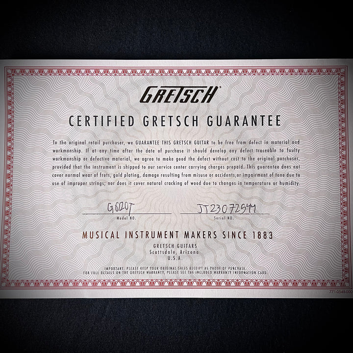 Gretsch G6120T-BSSMK Brian Setzer Signature Model