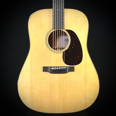 Martin CS 18 Style Dreadnought Short Scale Scale - Beeswing Figured Mahogany