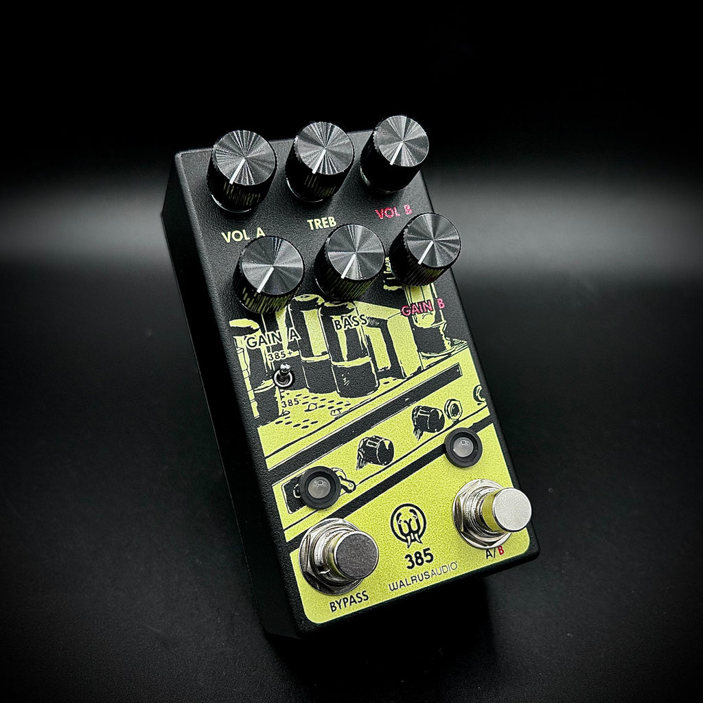 Walrus Audio 385 Overdrive MK-2 - Yellow – Music Villa MT