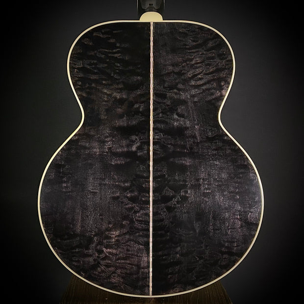 Gibson MV Custom SJ-200 Quilted Maple - Trans Black