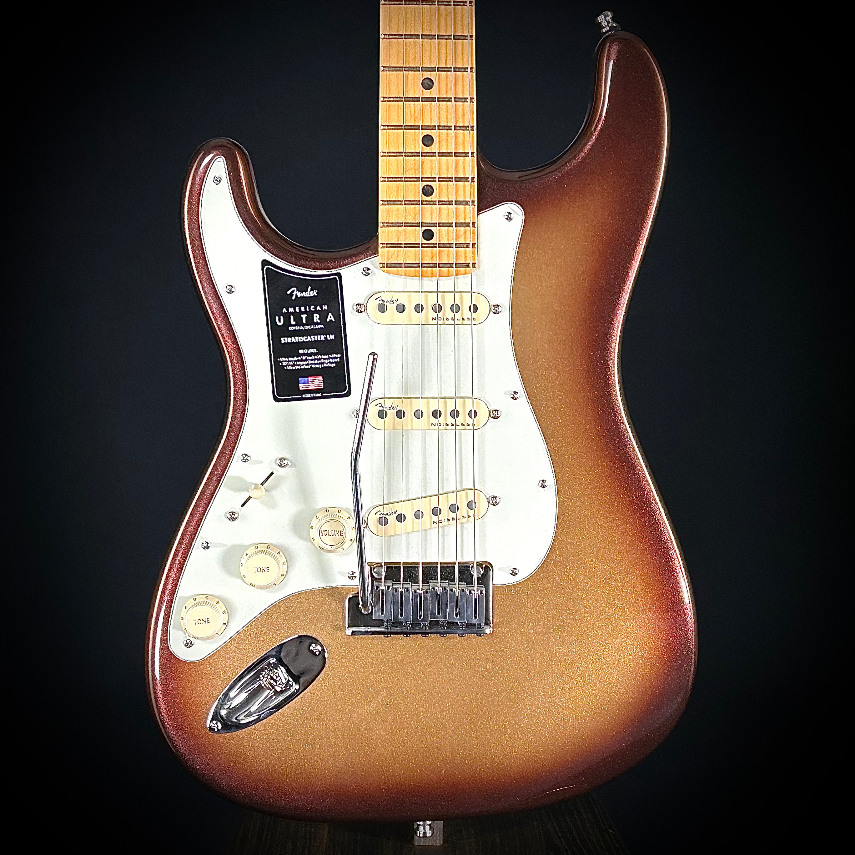 Fender American Ultra II Stratocaster Left-Hand Avalanche