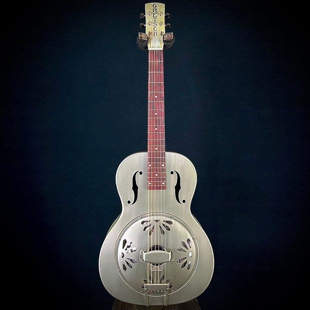 Gretsch G9201 Honey Dipper™ Round-Neck Brass Body Resonator Guitar