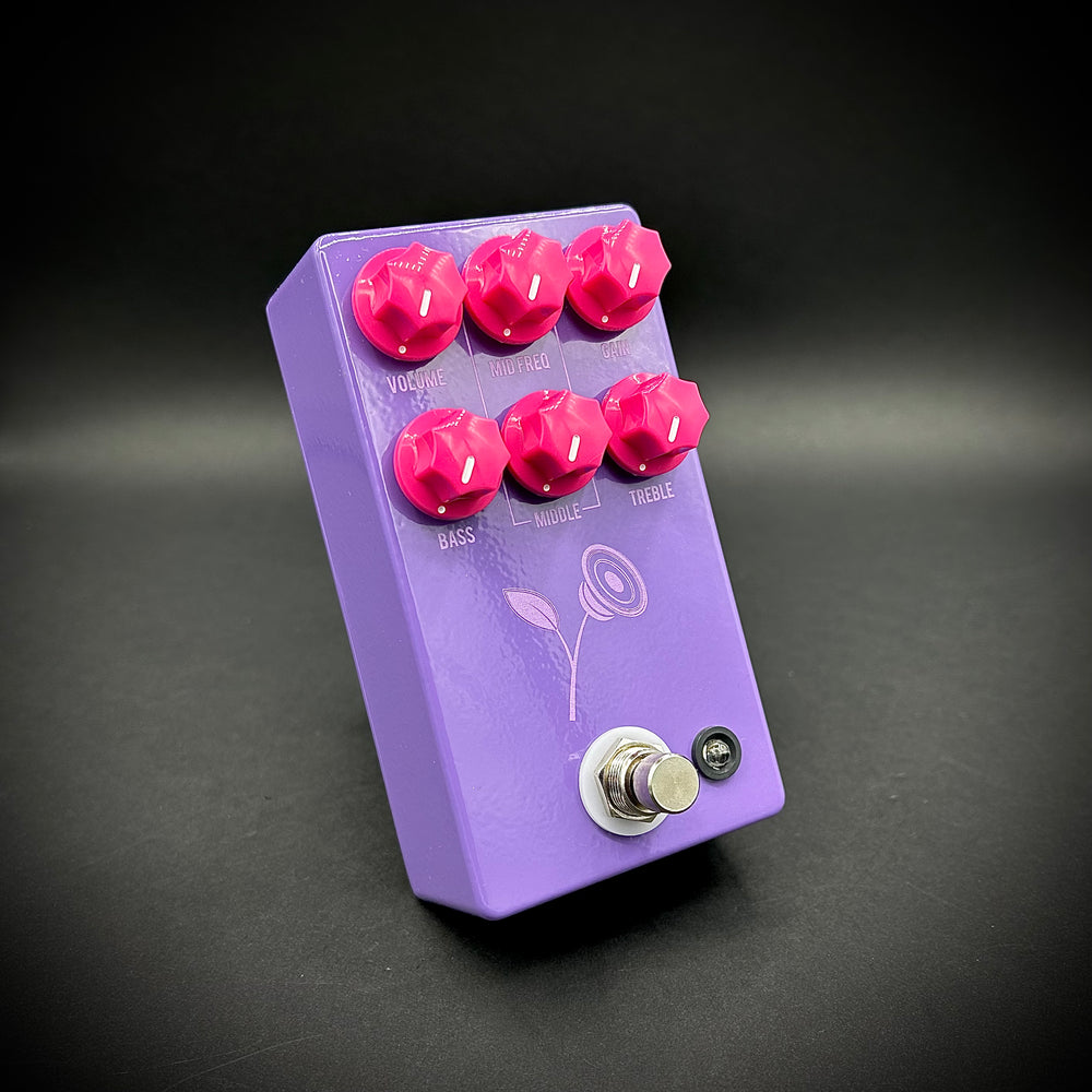 purple pedal fullerton JHS Pedals Violet Lari Basilio Signature Distortion