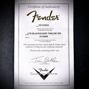 Fender Custom Shop Limited Edition Blackguard Thinline Telecaster Relic (USED)