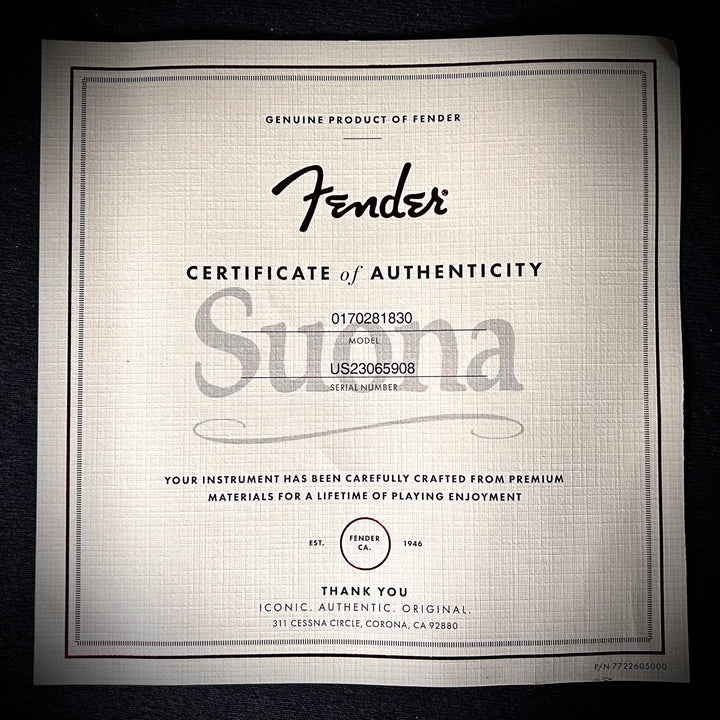 Fender Limited Edition Suona Telecaster Thinline