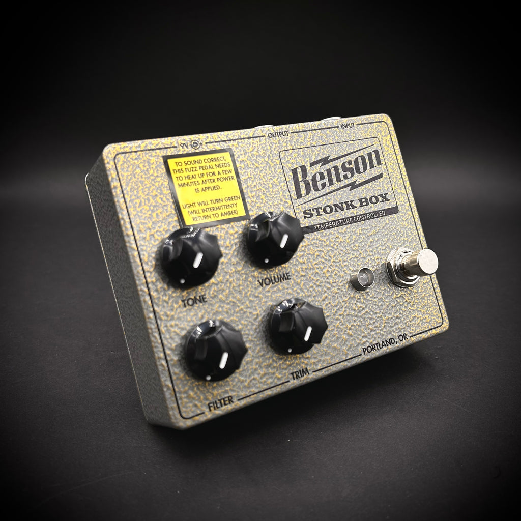 benson fuzz pedal Benson Amps Stonk Box Fuzz – Music Villa MT