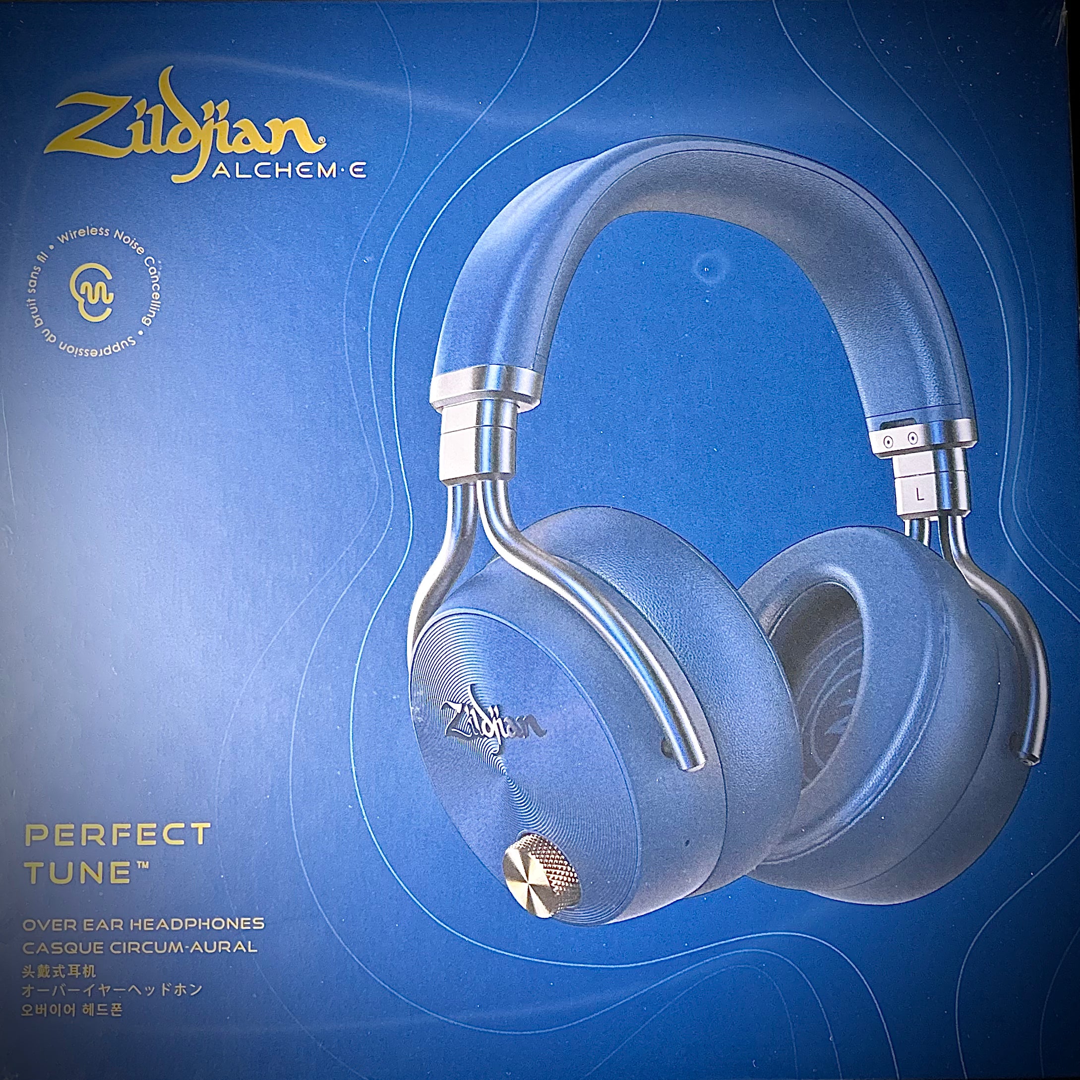 Zildjian Alchem-e Bluetooth Kopfhörer Perfect Tune Black – Mit Aktiver Geräuschunterdrückung & 45h Akku